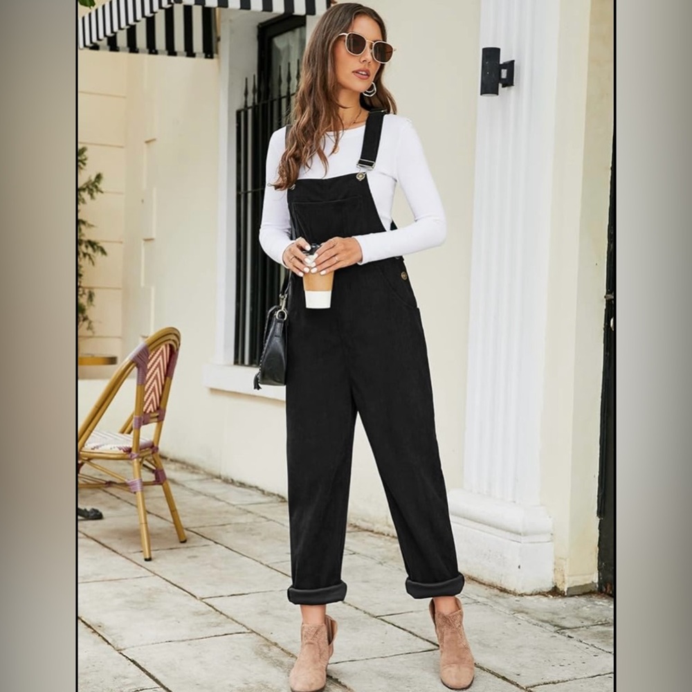 Stylish Black Jumpsuit for Women 🤍🌷🤍